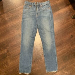 Madewell Perfect Vintage Crop Jeans
